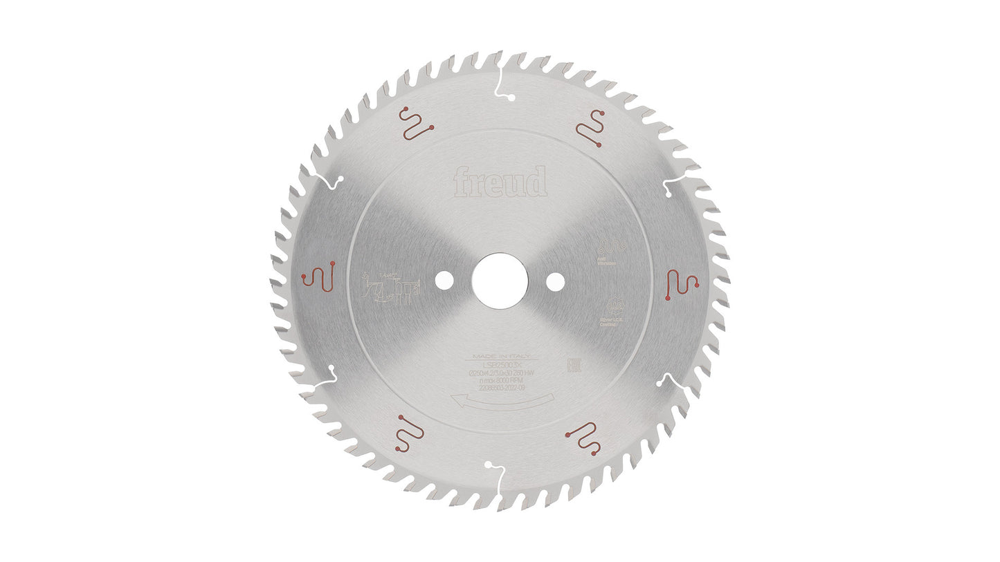 Freud | Sägeblatt D250x4,2/3x30 - Z60 FT (Flach - Tarpezzahn)