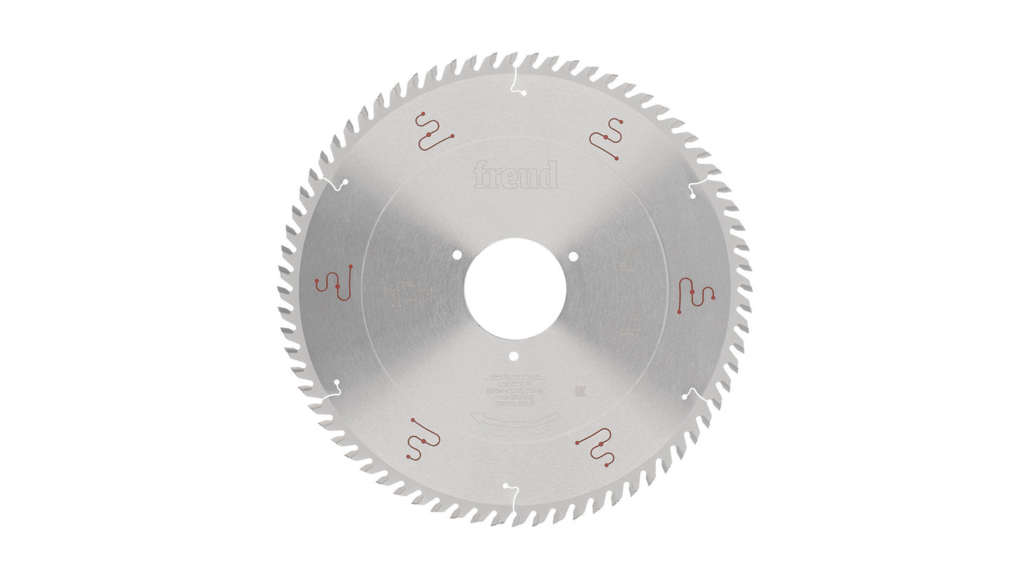 Freud | Sägeblatt D355x4,4/3,2x75 - Z72 FT (Flach - Tarpezzahn)