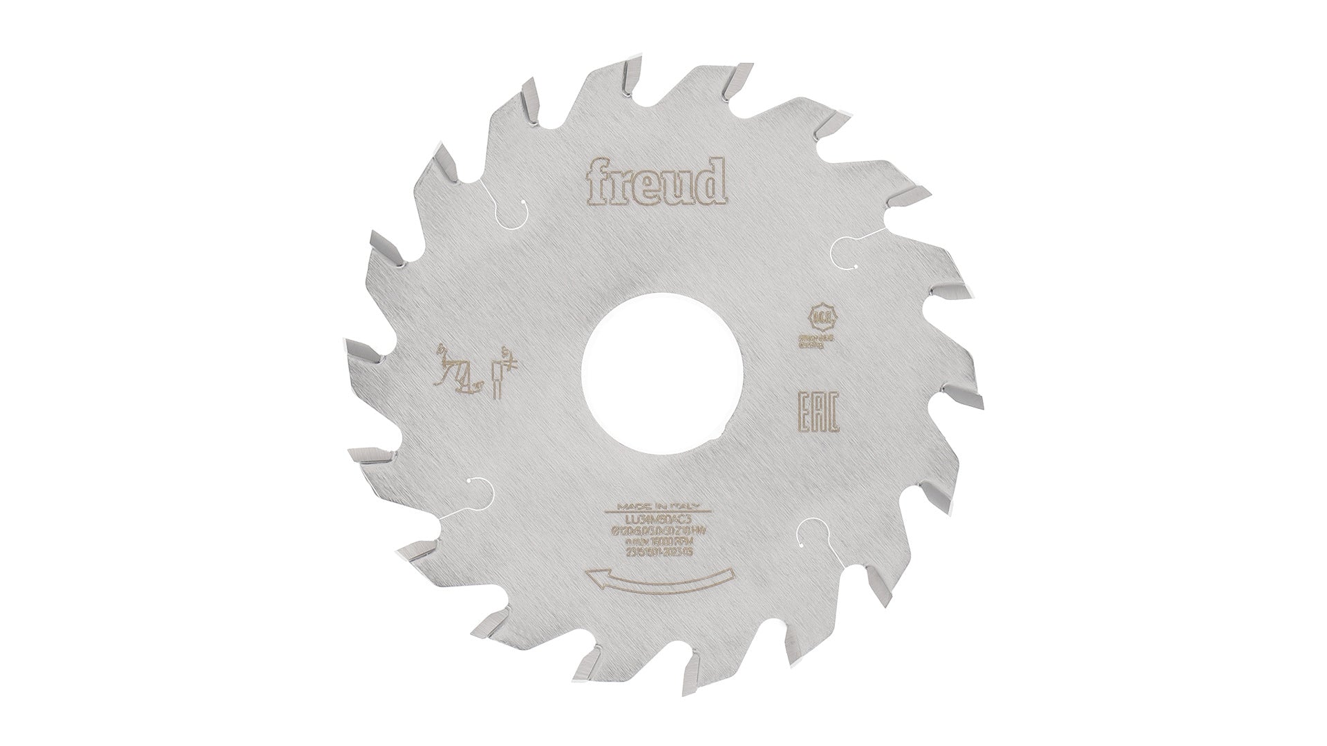 Freud | Sägeblatt D120x6/3x30 - Z18 WZ (Wechselzahn)