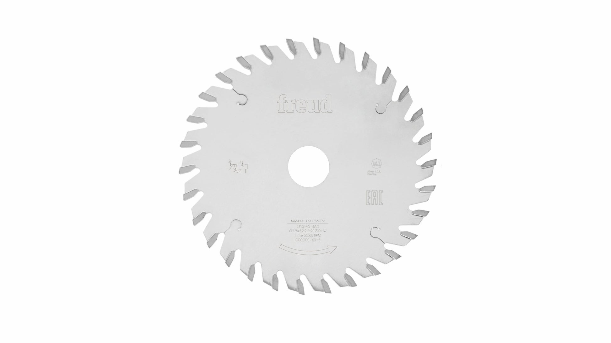Freud | Sägeblatt D125x3,2/2,2x20 - Z30 WZ (Wechselzahn)
