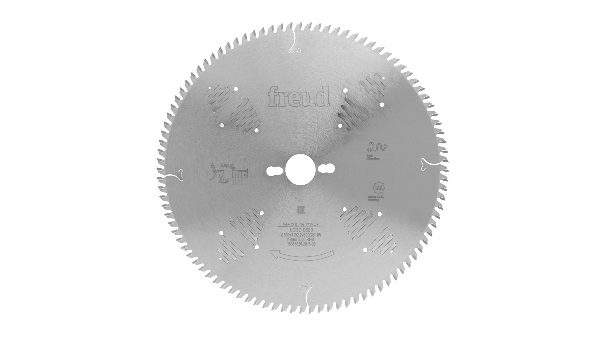 Freud | Sägeblatt D350x3,5/2,5x30 - Z72 FT (Flach - Tarpezzahn)