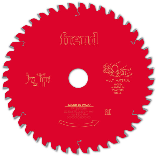 Freud | Sägeblatt D230.0x2.40/2.00x30.00 - Z44 FTa (Flach - Tarpezzahn