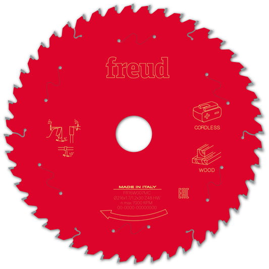 Freud | Sägeblatt D216.0x1.70/1.20x30.00 - Z48 WZ (Wechselzahn)