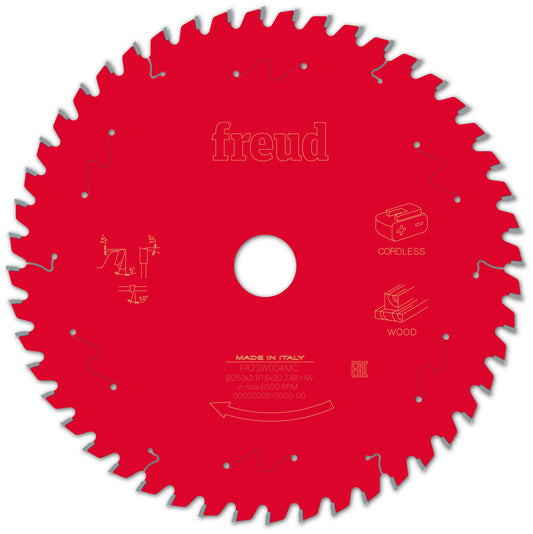 Freud | Sägeblatt D250.0x2.10/1.60x30.00 - Z48 WZ (Wechselzahn)