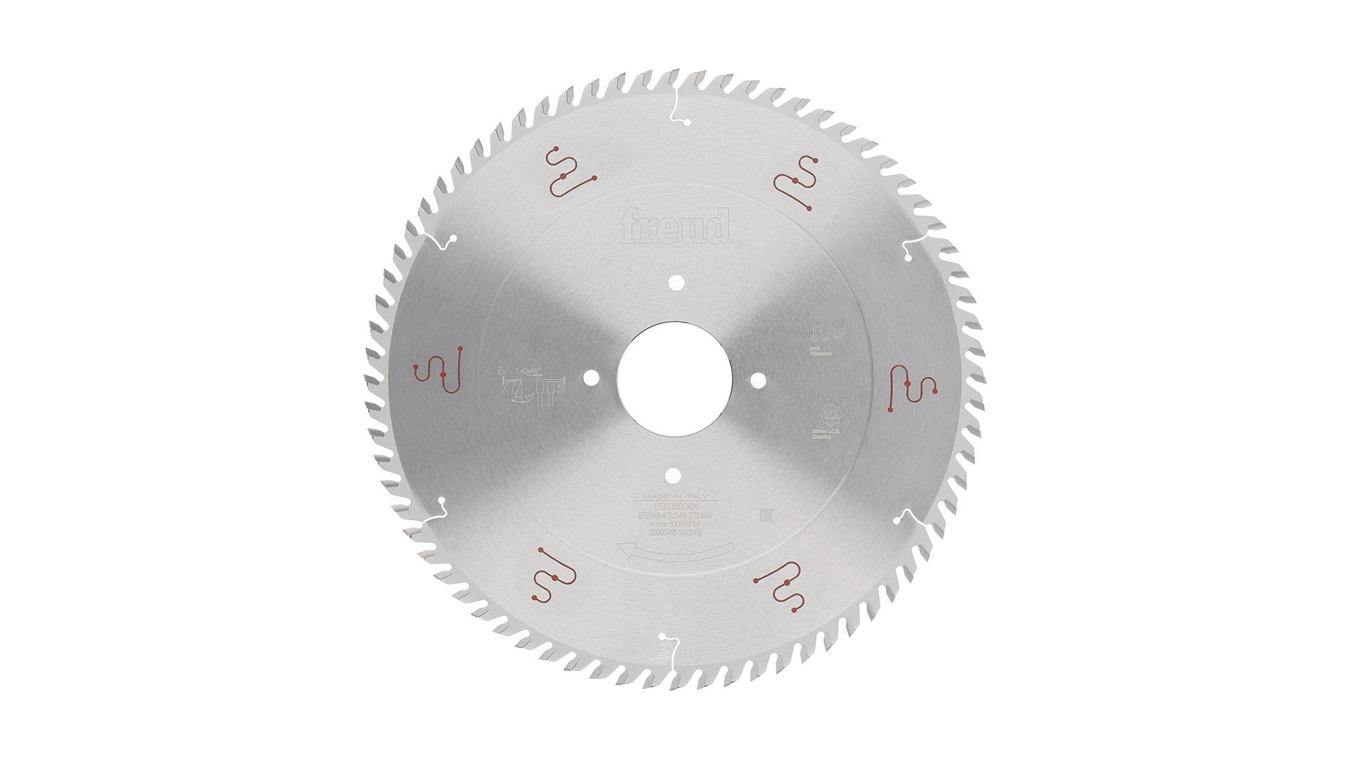 Freud | Sägeblatt D355x4,4/3,2x65 - Z72 FT (Flach - Tarpezzahn)