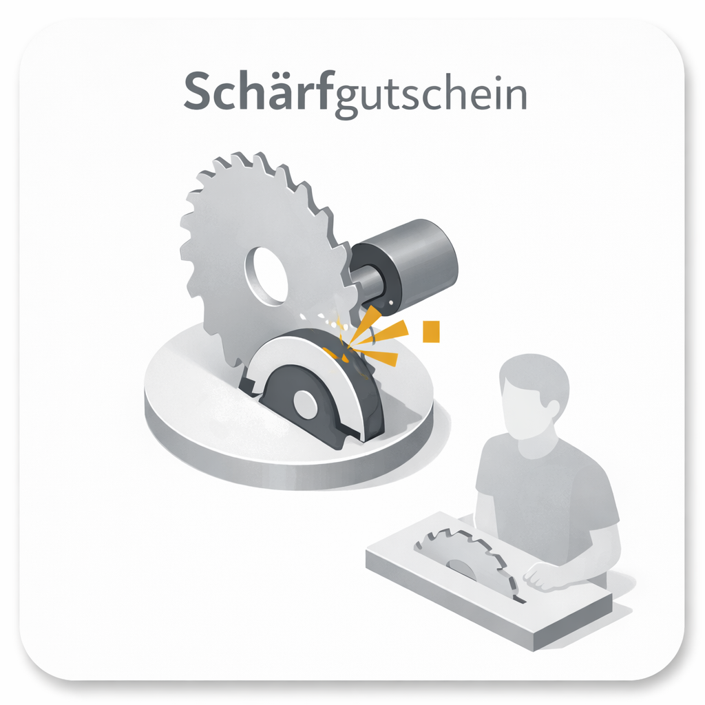 schärfen.de - Schärfgutschein